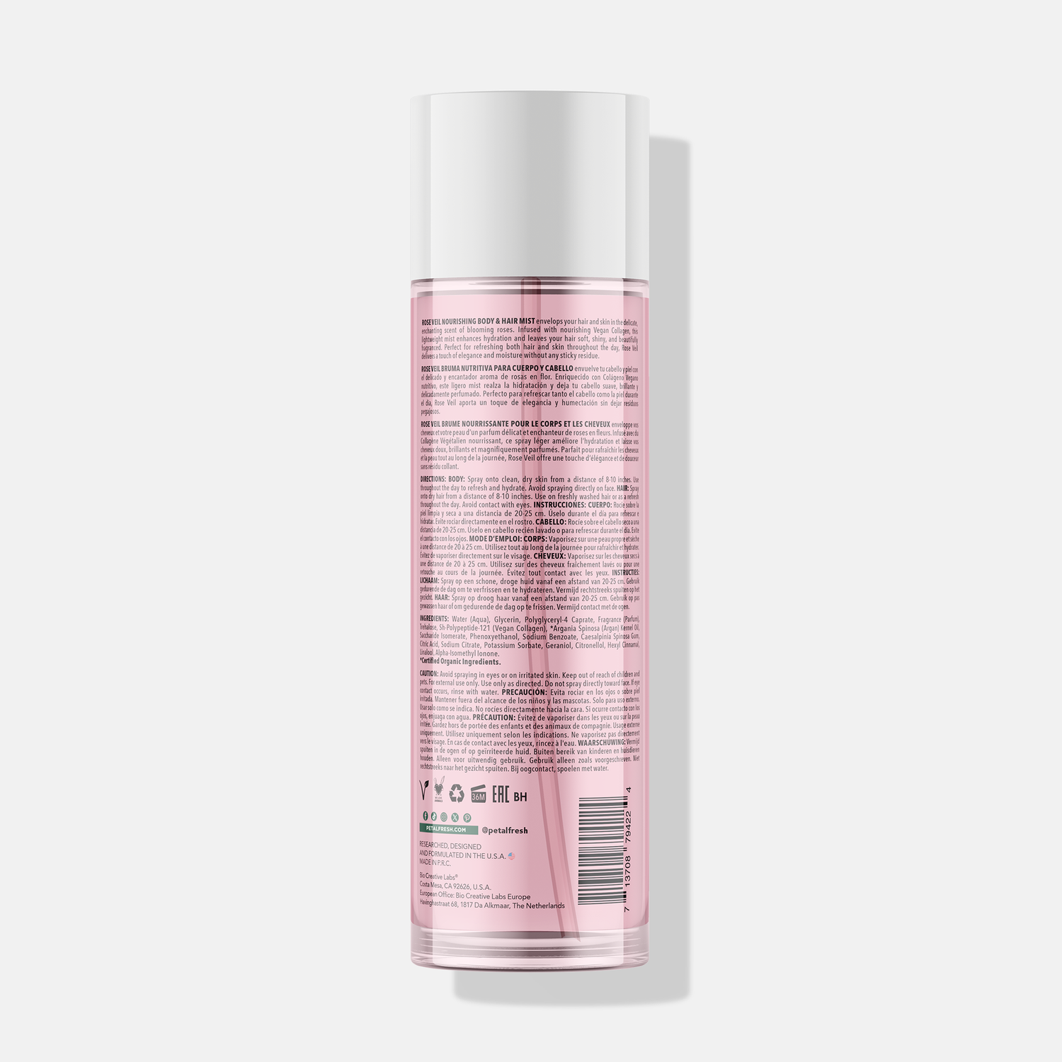 Petal Fresh Rose Veil Nourishing Body &amp; Hair Mist with Collagen