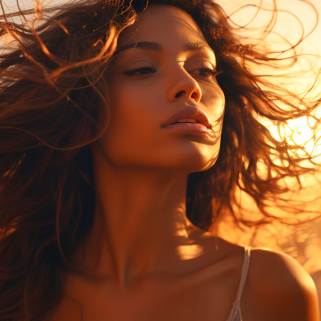 Petal Fresh Sunset Glow Hydrating Body Mist with Hyaluronic Acid &amp; Shimmer