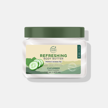 Refreshing Body Butter with Cucumber, 16oz