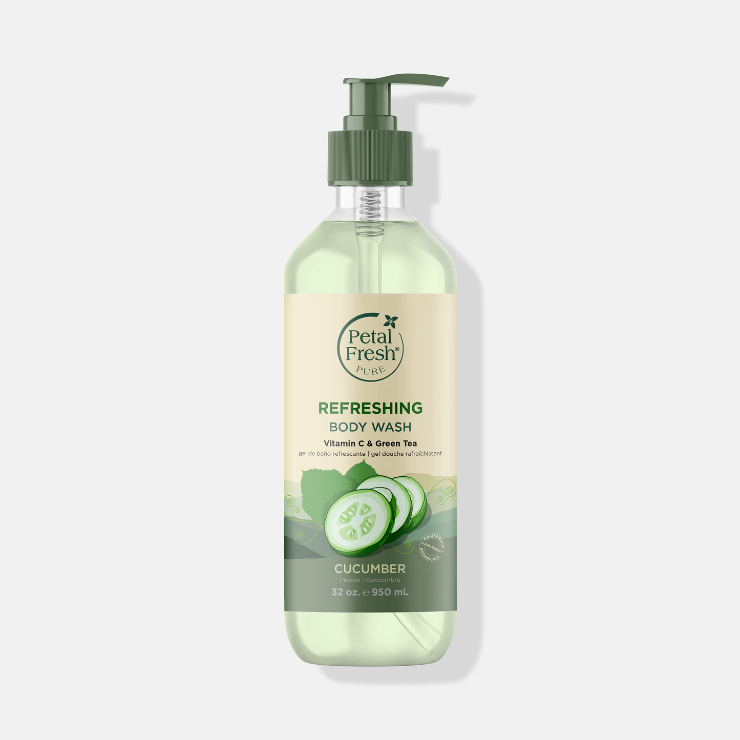 Refreshing Cucumber Body Wash, 32oz