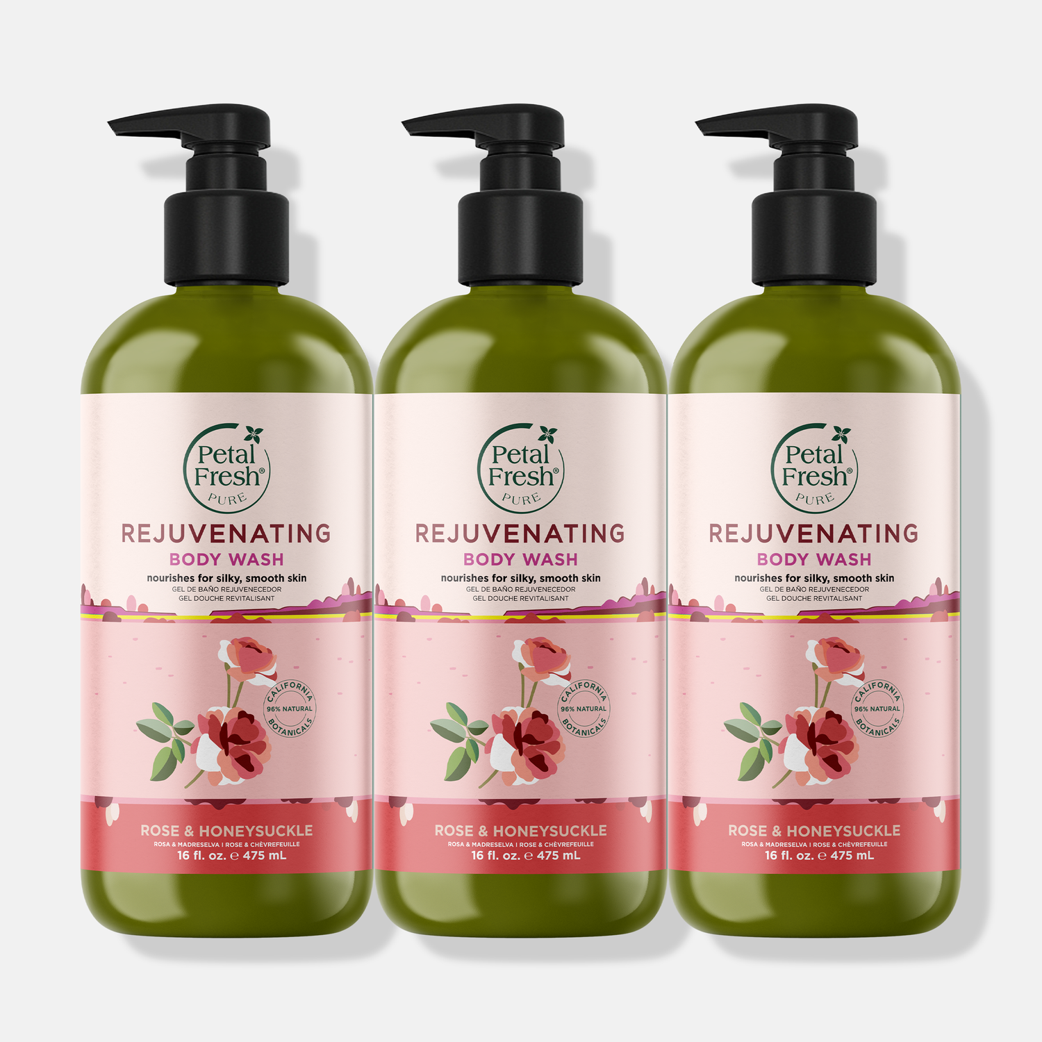Softening Rose &amp; Honeysuckle Body Wash