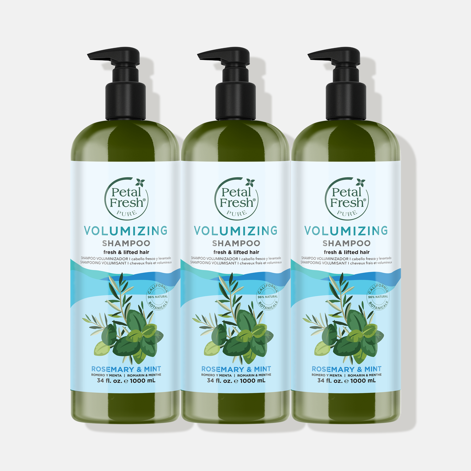 Volumizing Shampoo with Rosemary and Mint