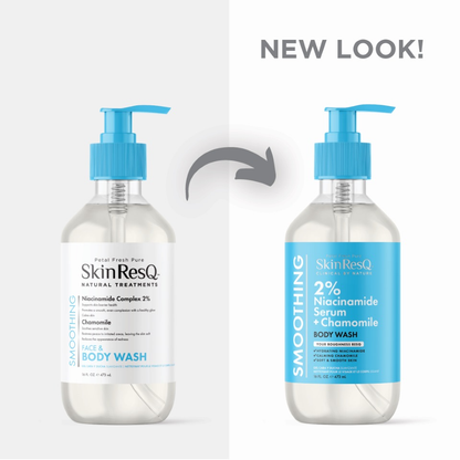 Skin ResQ Smoothing Body Wash, 16oz