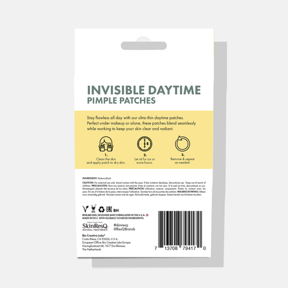 Skin ResQ Invisible Daytime Pimple Patches – Jumbo Pack (108 Count)