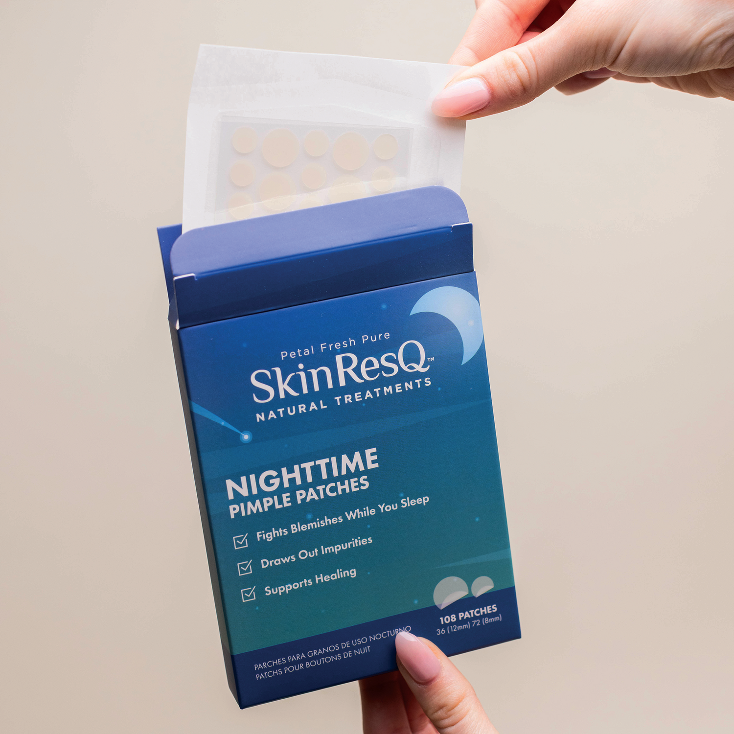 Skin ResQ Nighttime Pimple Patches – Jumbo Pack (108 Count)