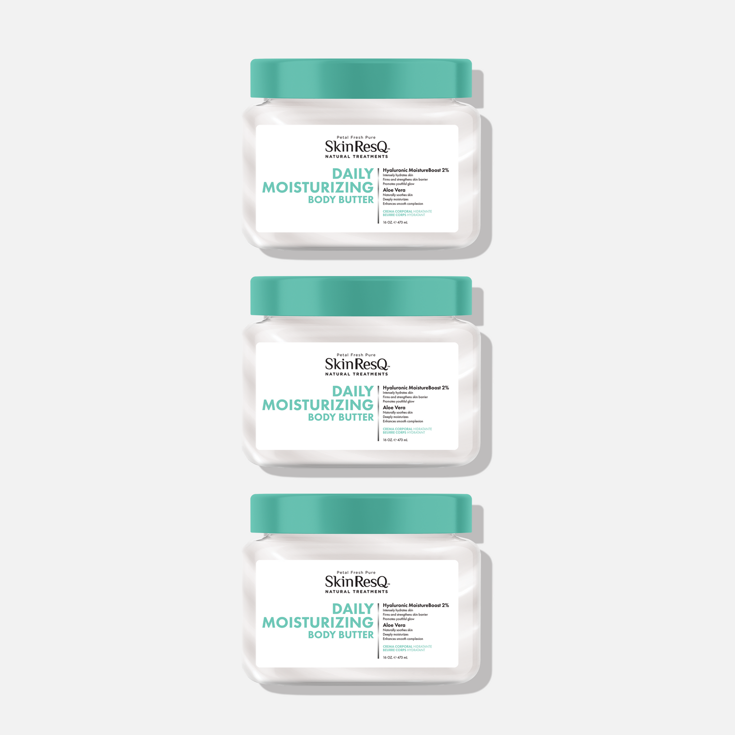 Skin ResQ Daily Moisturizing Body Butter, 16oz