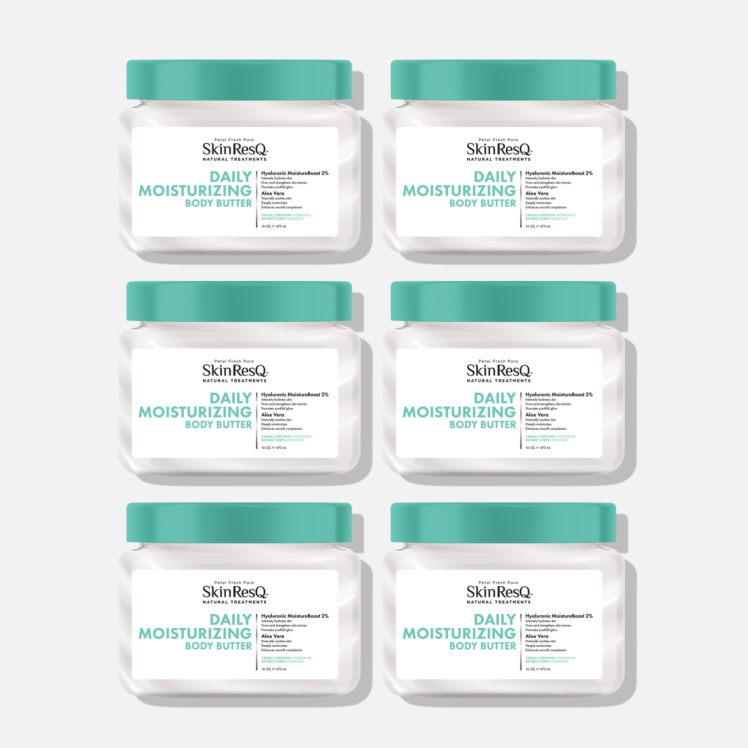 Skin ResQ Daily Moisturizing Body Butter, 16oz