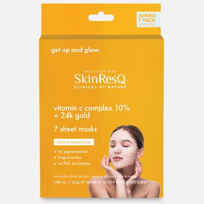Skin ResQ Get Up &amp; Glow Sheet Mask