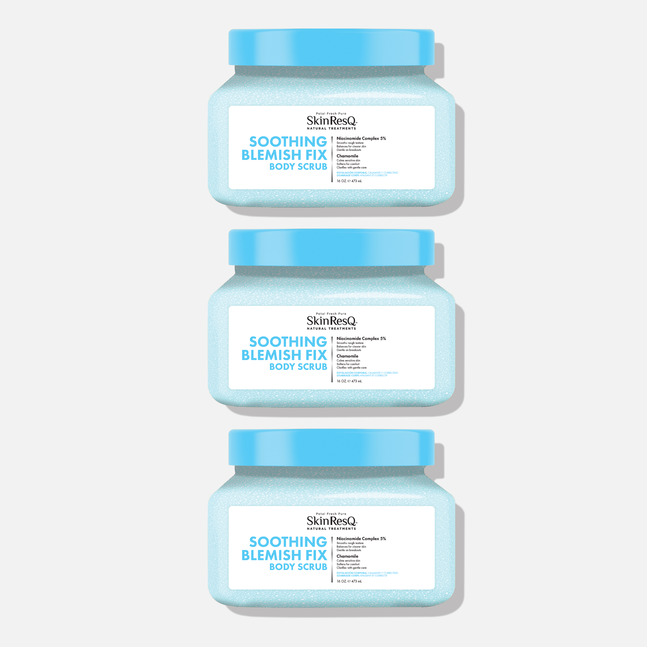 Skin ResQ Soothing Blemish Fix Body Scrub, 16oz