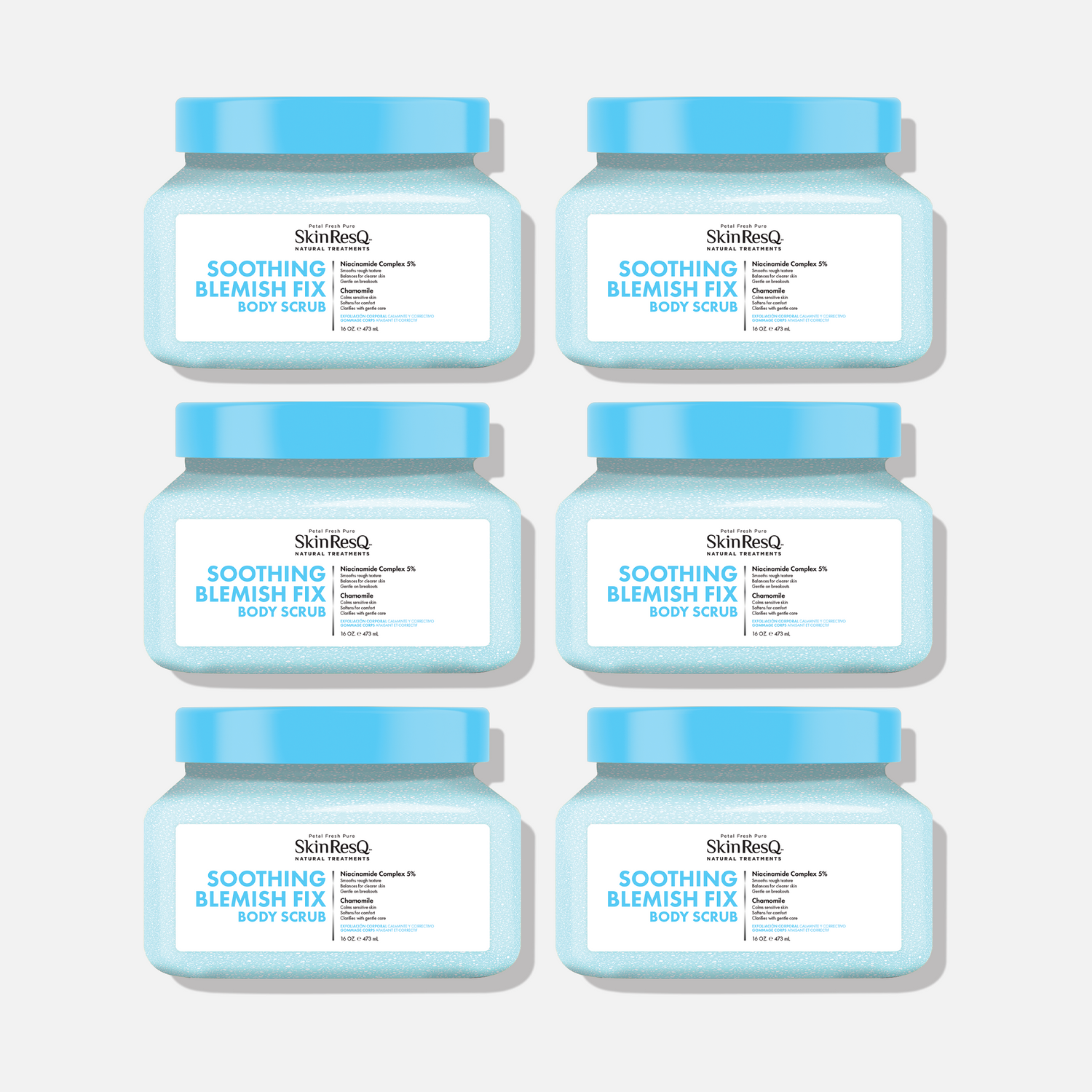 Skin ResQ Soothing Blemish Fix Body Scrub, 16oz