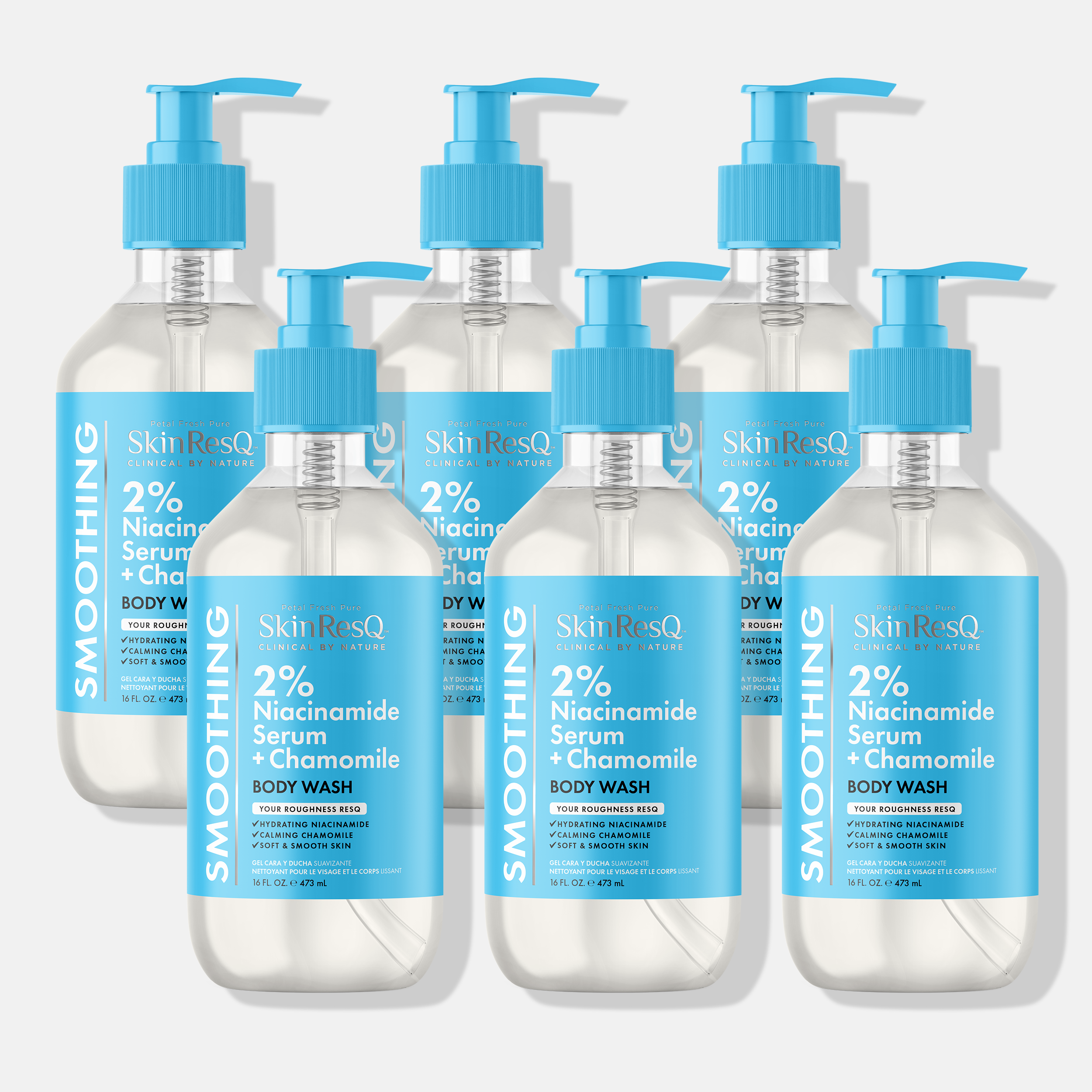 Skin ResQ Smoothing Body Wash, 16oz