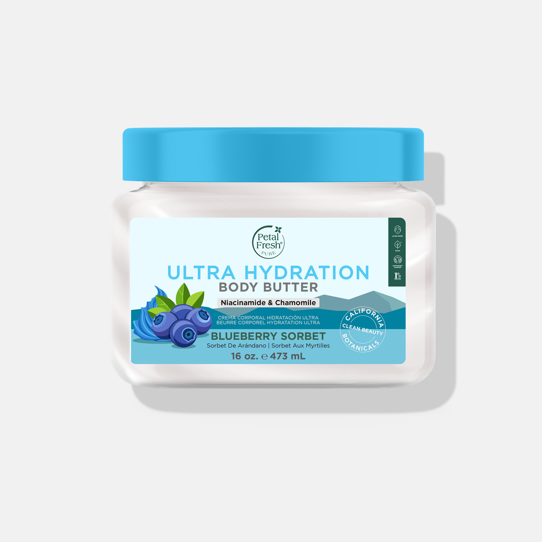 Ultra Hydration Blueberry Sorbet Body Butter, 16oz