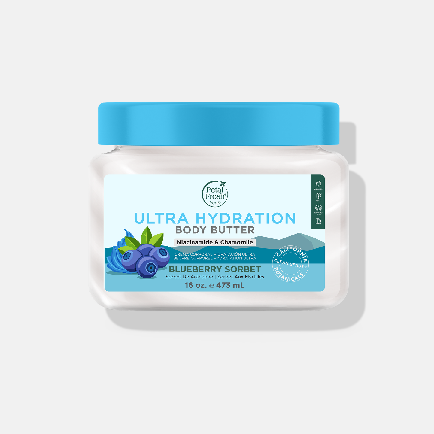 Ultra Hydration Blueberry Sorbet Body Butter, 16oz
