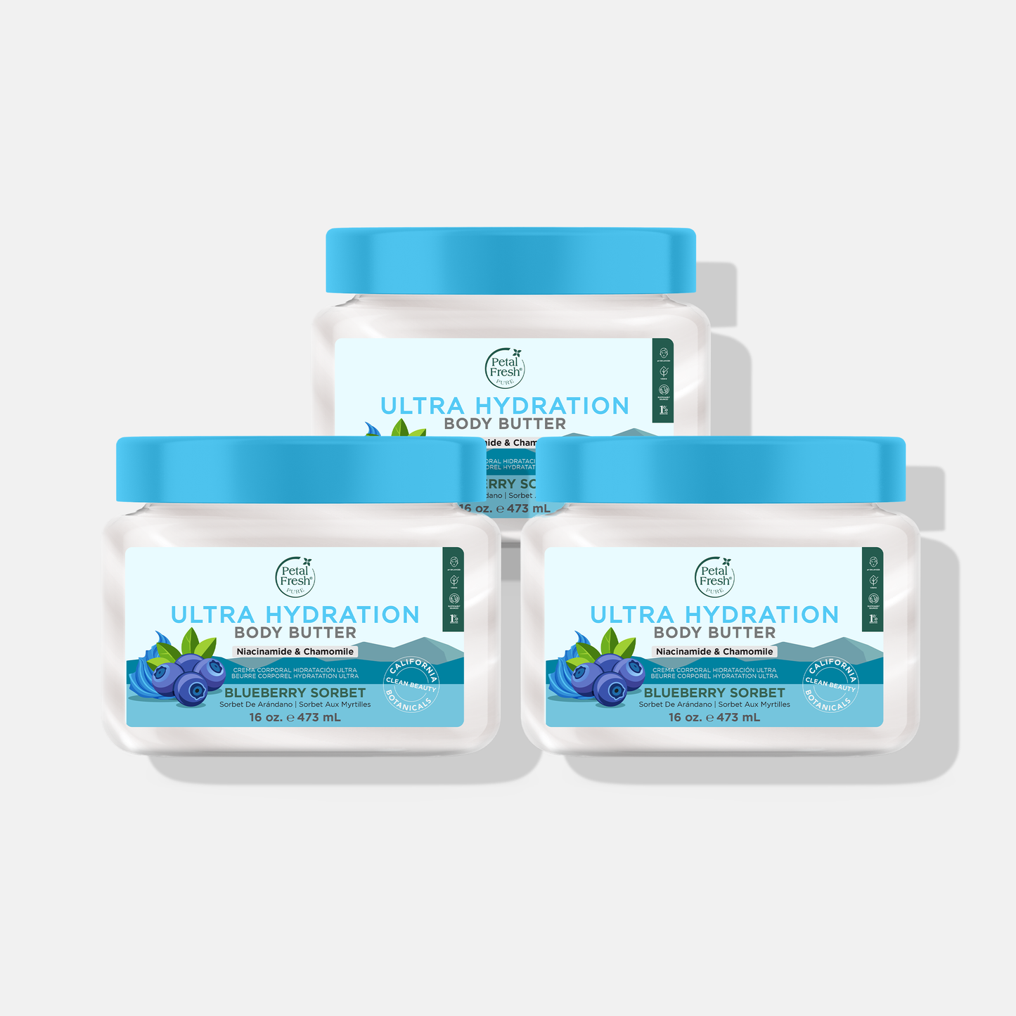 Ultra Hydration Blueberry Sorbet Body Butter, 16oz