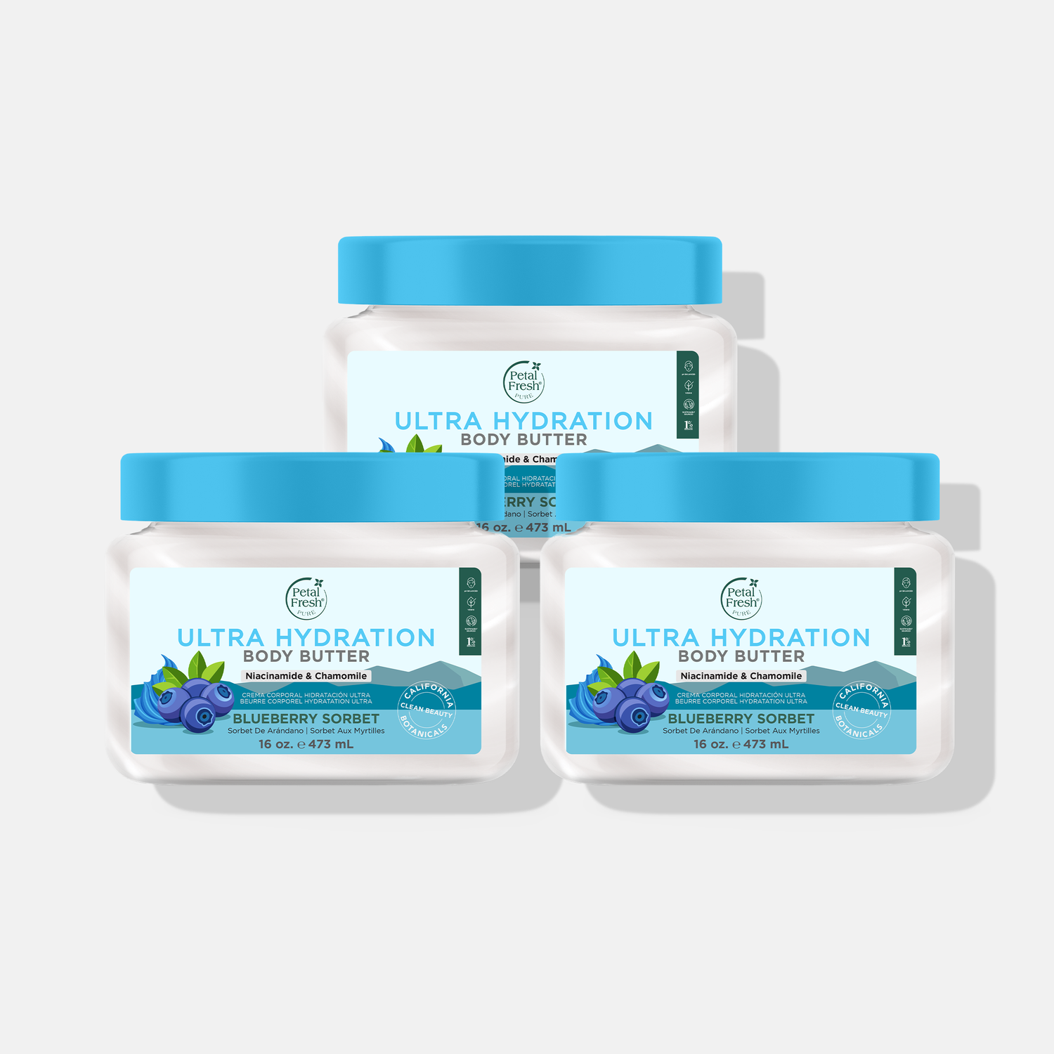 Ultra Hydration Blueberry Sorbet Body Butter, 16oz