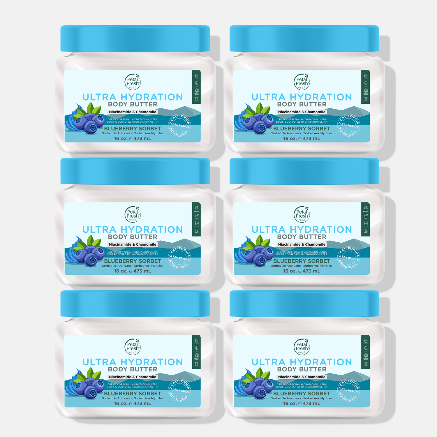 Ultra Hydration Blueberry Sorbet Body Butter, 16oz