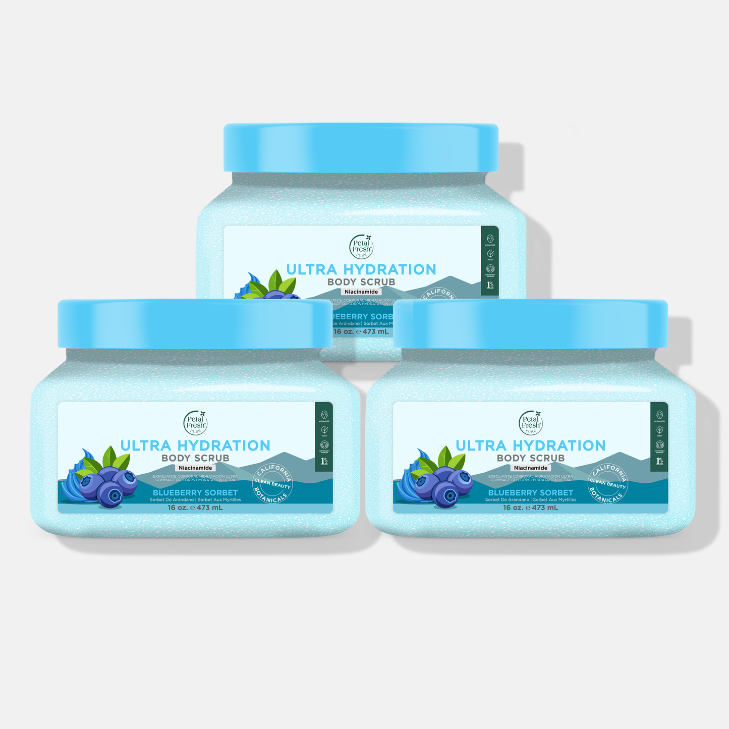 Ultra Hydration Blueberry Sorbet Body Scrub, 16oz