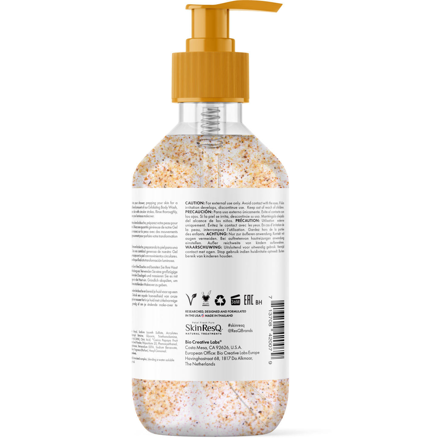 Skin ResQ Exfoliating Face & Body Wash