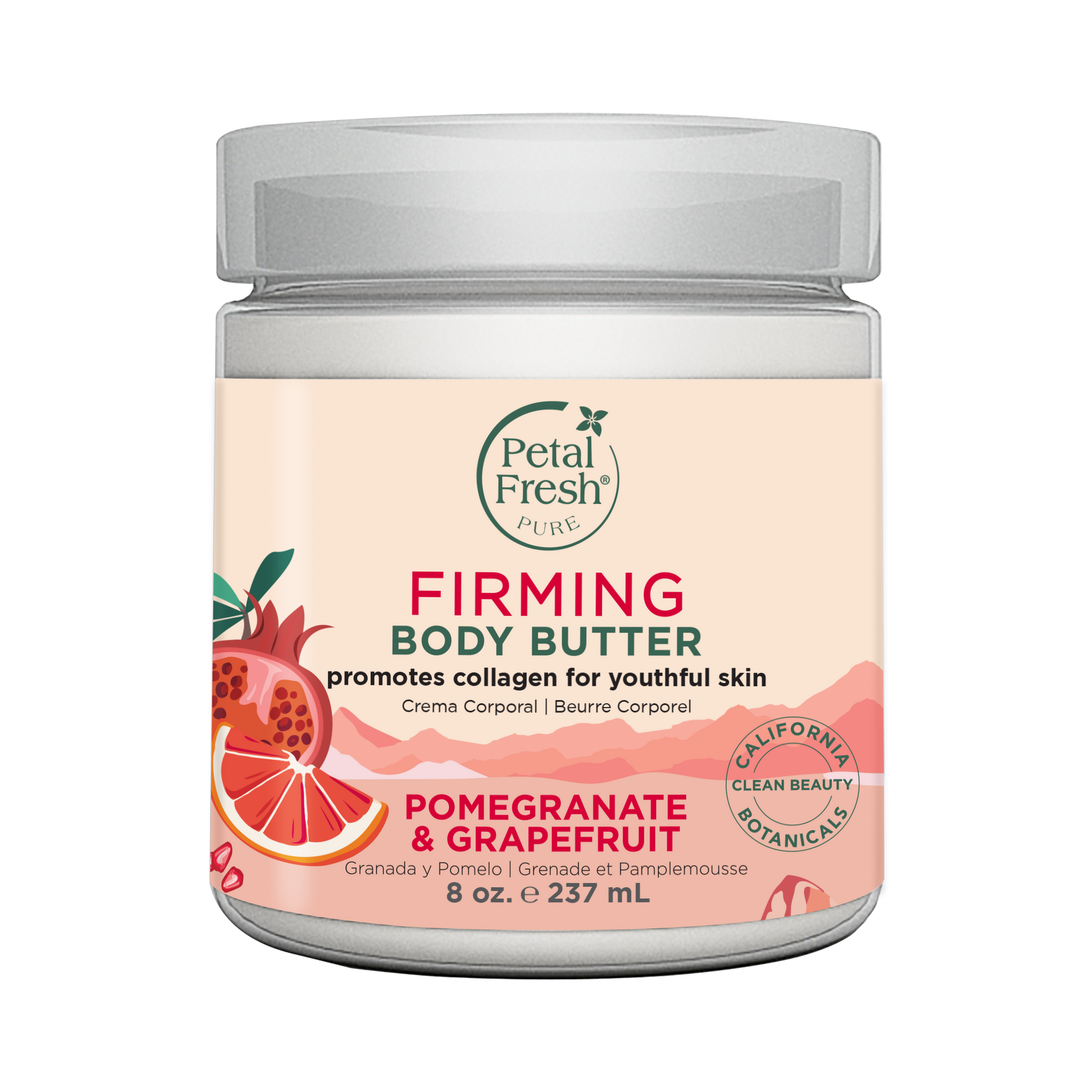 Firming Body Butter with Pomegranate & Grapefruit – Petal Fresh