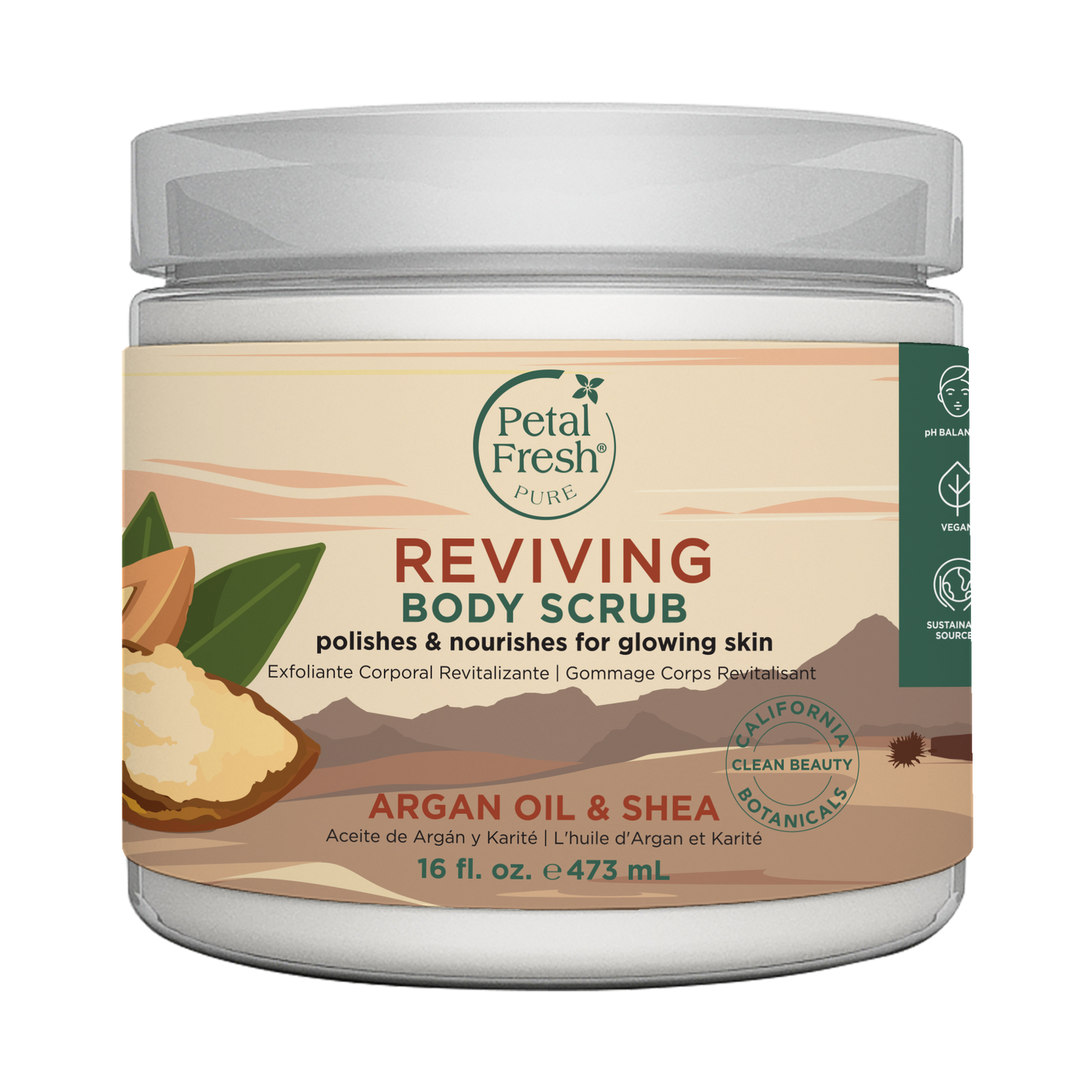 Reviving Body Scrub with Argan Oil & Shea