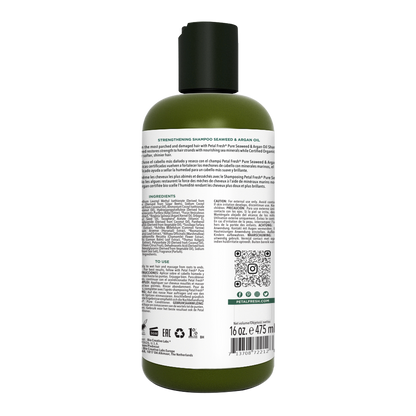 Strengthening Shampoo with Seaweed and Argan Oil