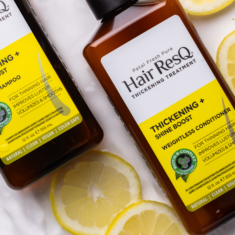 Hair ResQ Thickening Treatment Shine Boost Conditioner with Biotin ...