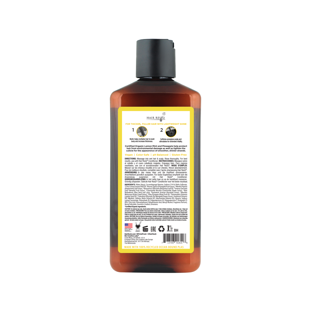 Hair ResQ Thickening Treatment Shine Boost Shampoo with Biotin