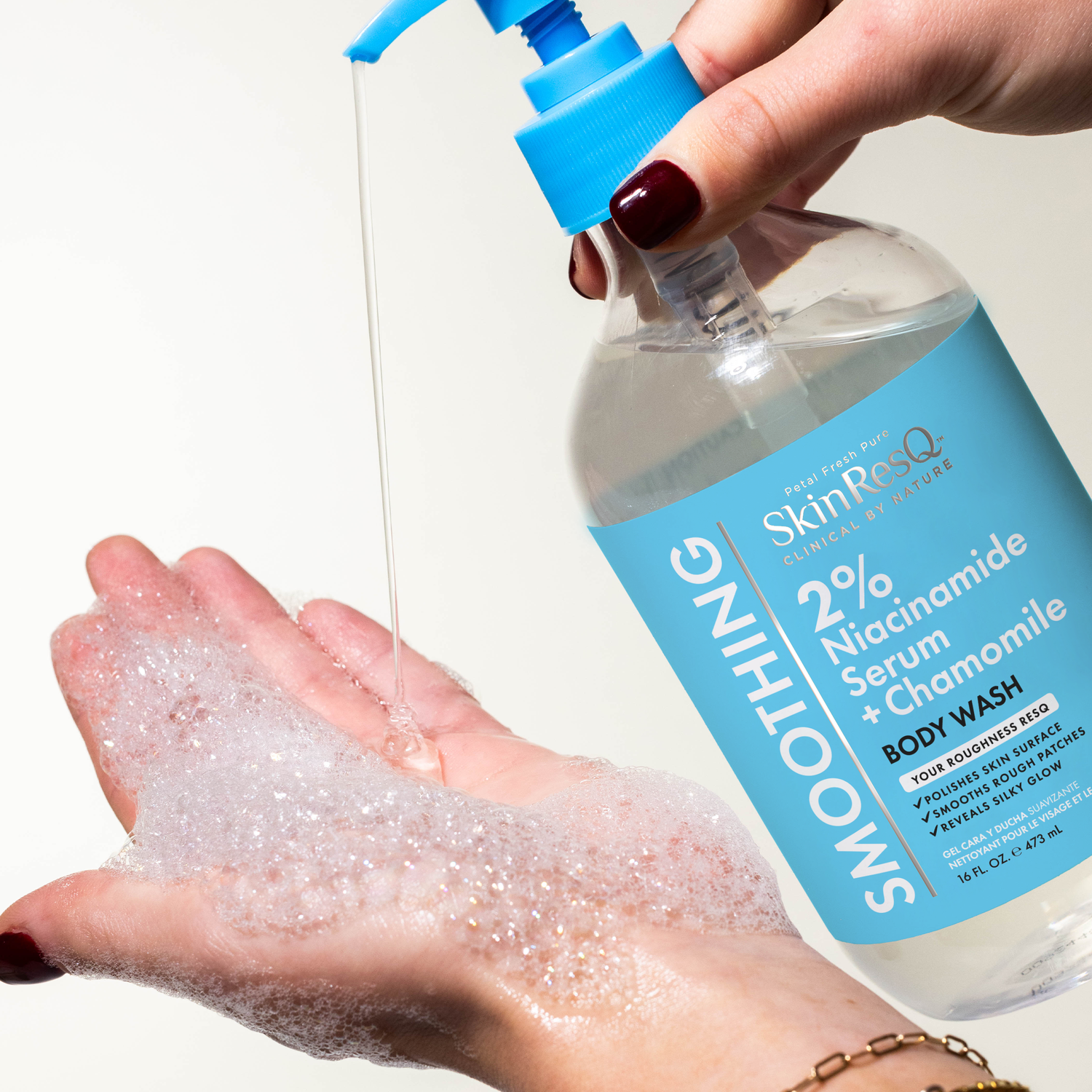 Skin ResQ Smoothing Body Wash, 16oz