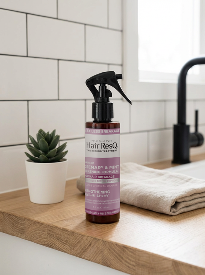 Hair ResQ Thickening Advanced Rosemary &amp; Mint Protecting Thermal Shield Spray, 5oz